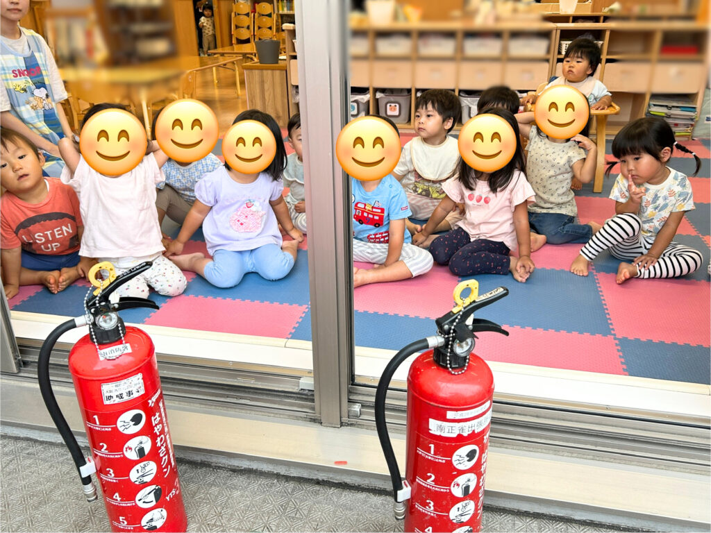 保育園 避難訓練 大阪 くじら保育園 202510-4