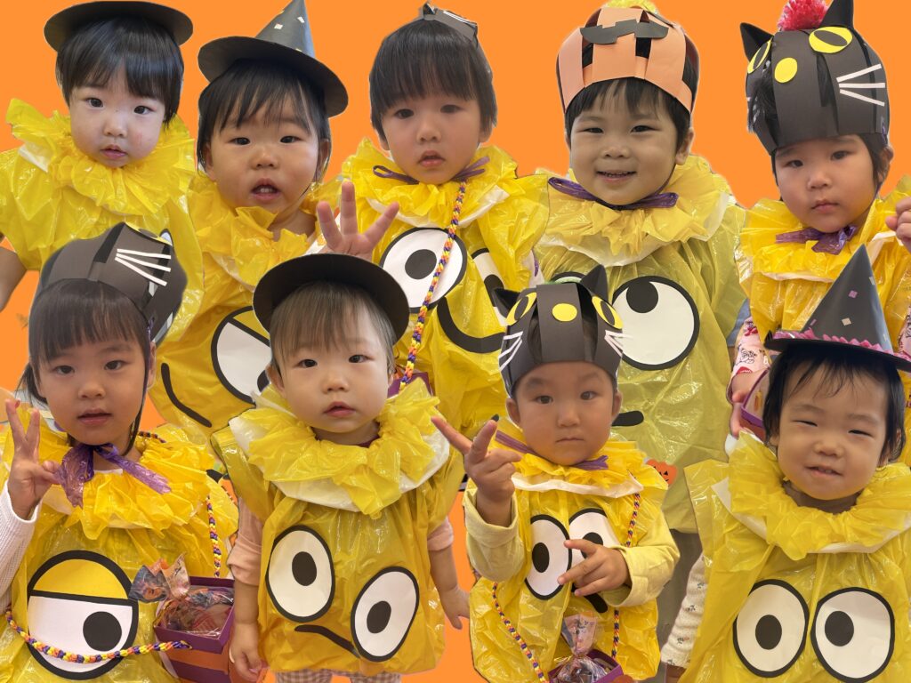保育園 ミニオン ハロウィン くじら保育園 202511-1