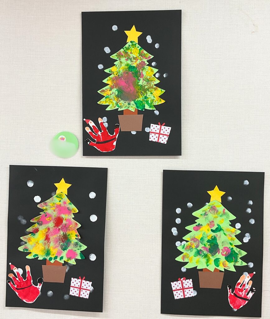 大阪 保育園 くじら保育園 冬の製作 202512-3