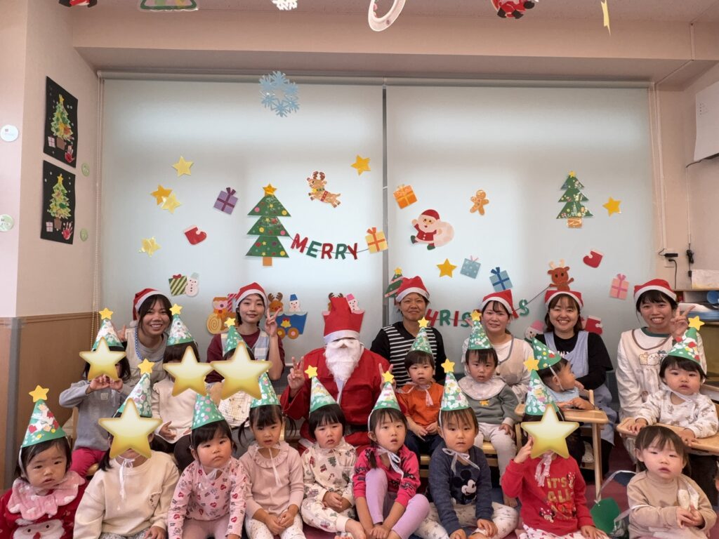 年末の挨拶　大阪　保育園　くじら保育園　202512-1