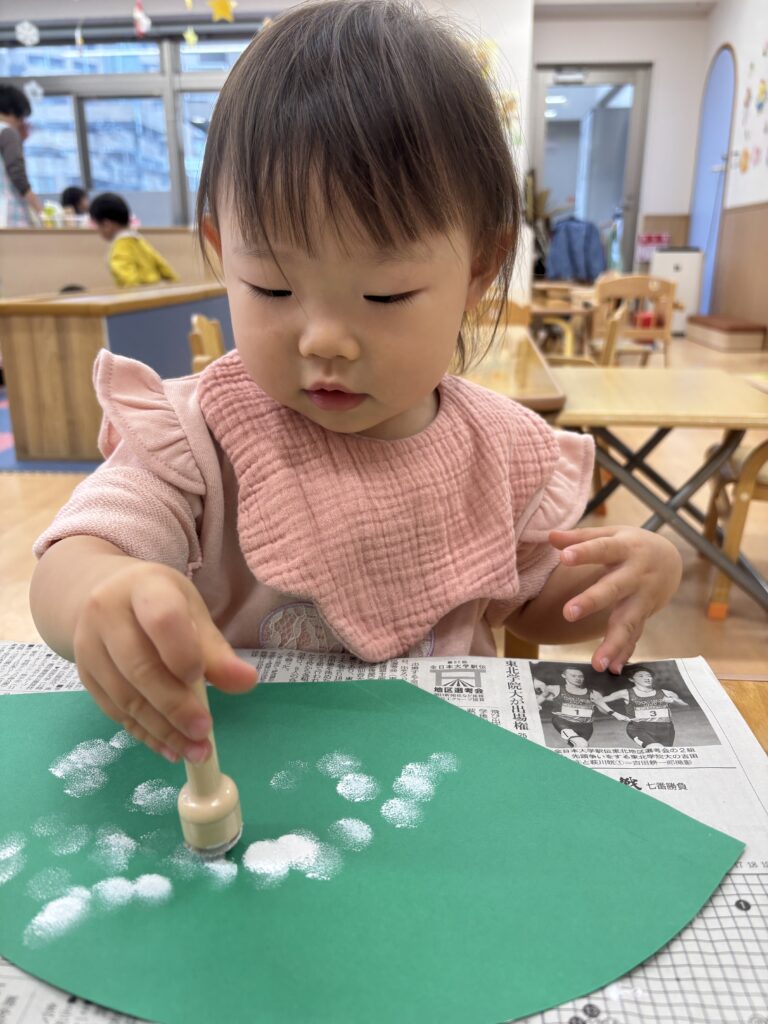 保育園のクリスマス製作　大阪　保育園　くじら保育園 202512-5