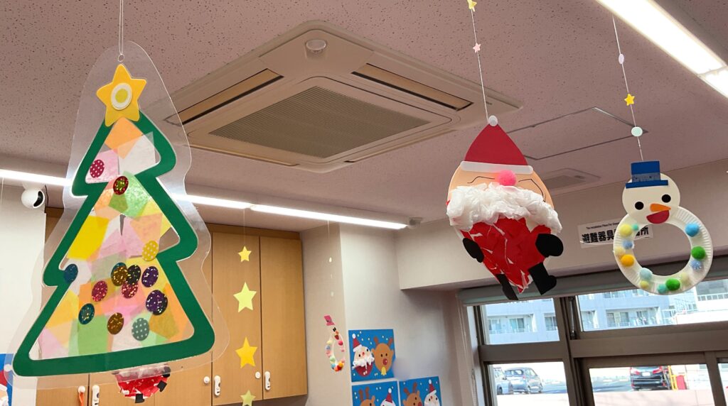 大阪 保育園 くじら保育園 冬の製作 202512-5