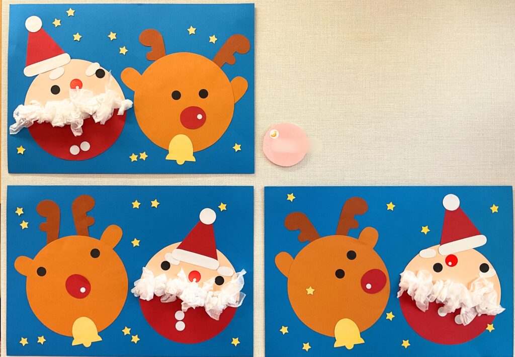 大阪 保育園 くじら保育園 冬の製作 202512-2