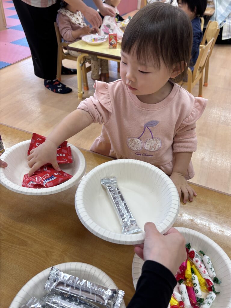 保育園でおやつバイキング　大阪　保育園　くじら保育園　202601-4
