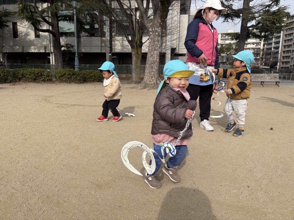 保育園でお正月あそび 大阪 保育園 くじら保育園 202601-2