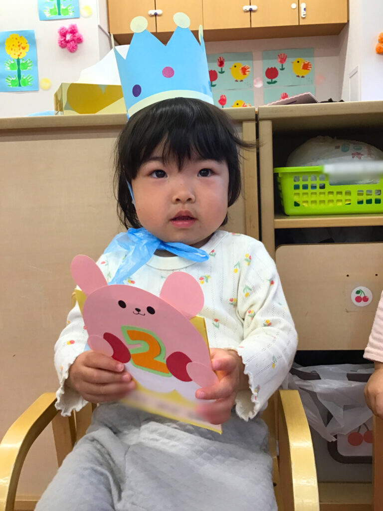 保育園4月のお誕生日会　大阪　くじら保育園　202605-2
