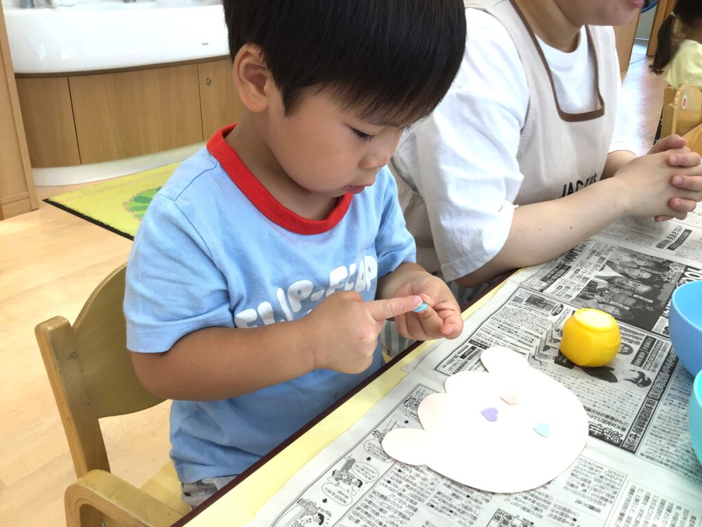 保育園の7月製作活動　大阪　くじら保育園　202607-5