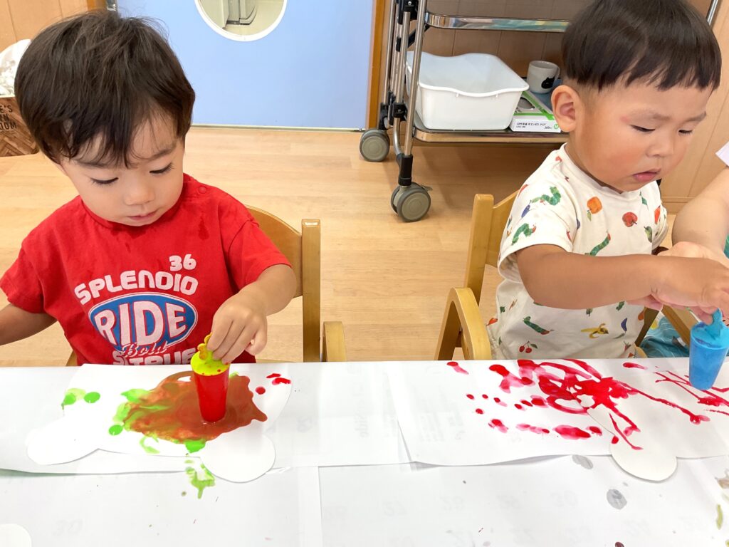 保育園夏の製作活動　大阪　くじら保育園　202608-2