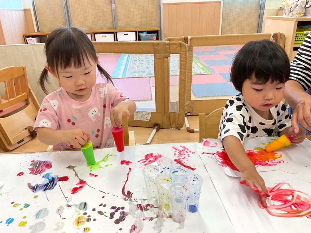 保育園夏の製作活動　大阪　くじら保育園　202608-1