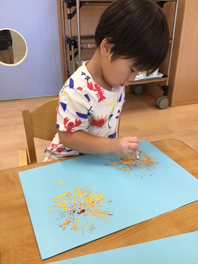 保育園夏の製作活動　大阪　くじら保育園　202608-4