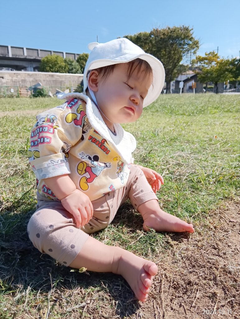 くじら保育園　魚住園　お散歩2410-3