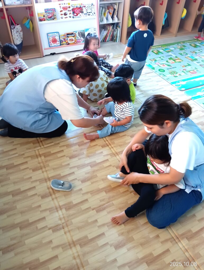 保育園 避難訓練 水害 明石 おおぞら保育園 202510-2