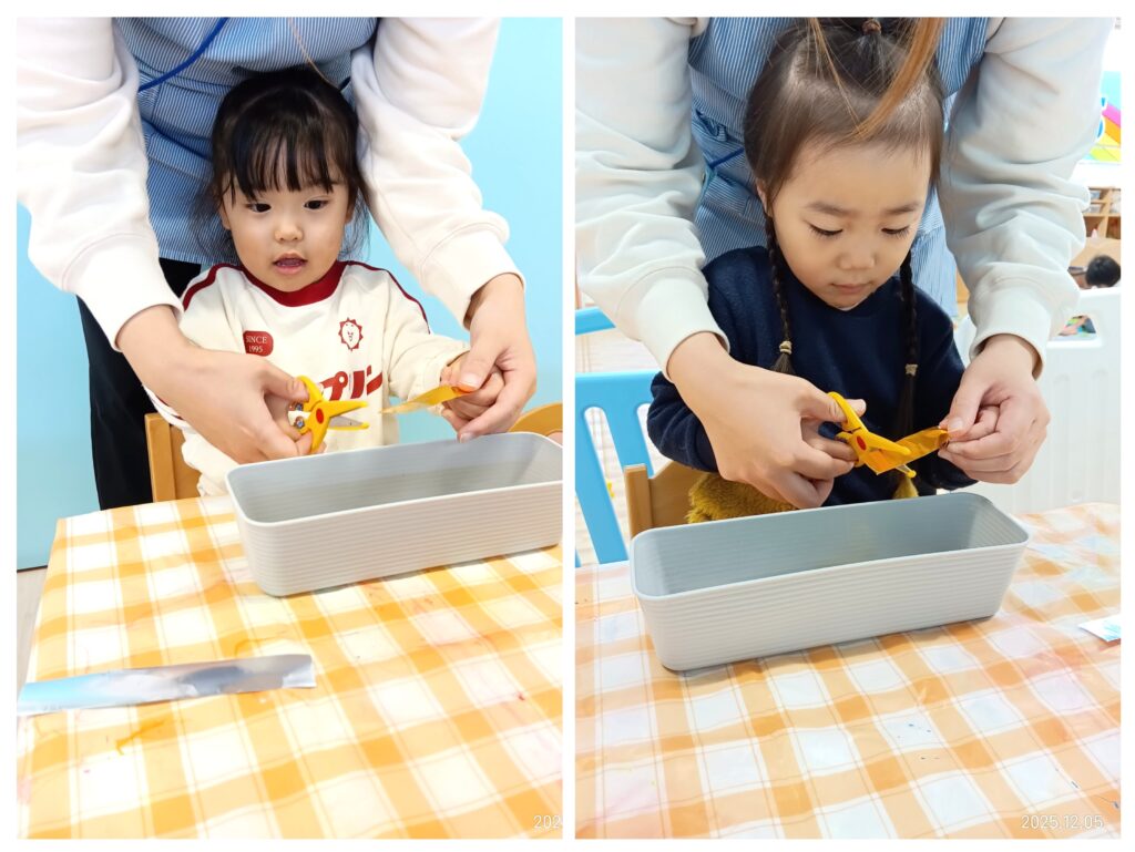 明石 保育園 おおぞら保育園 クリスマス製作 202512-3