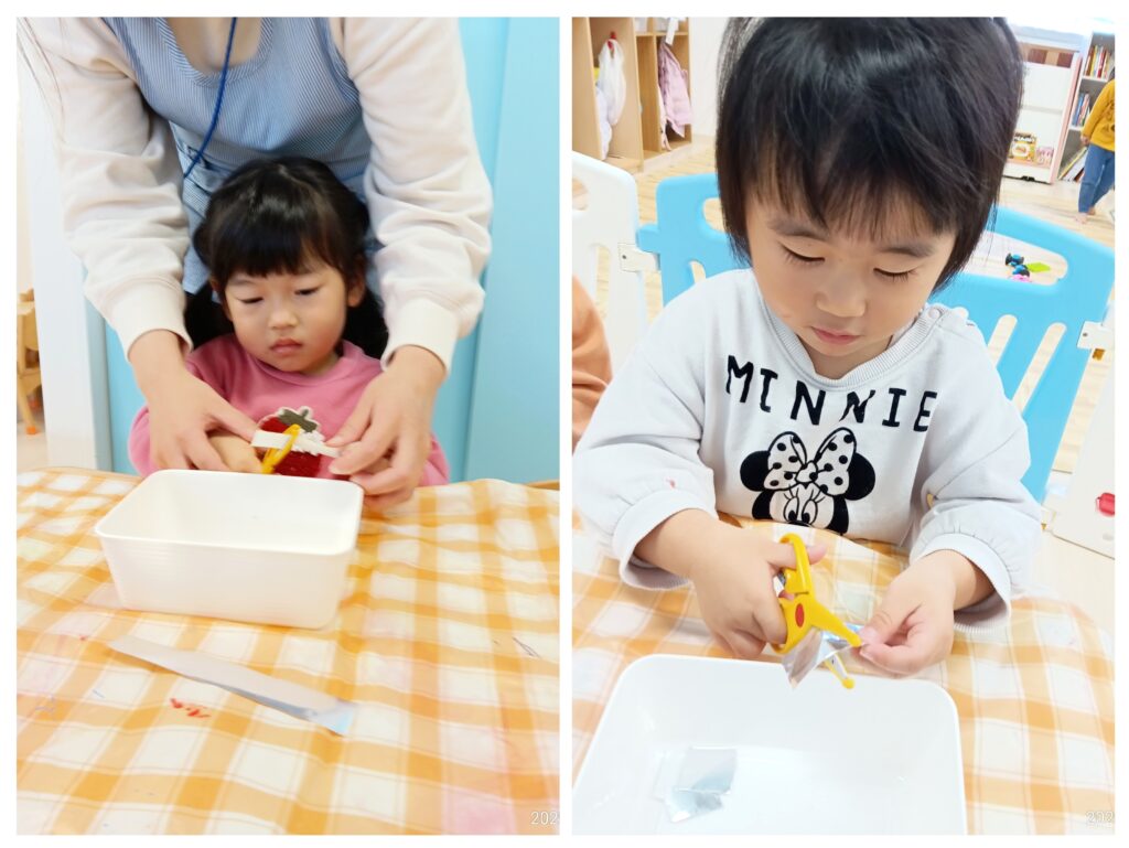 明石 保育園 おおぞら保育園 クリスマス製作 202512-4