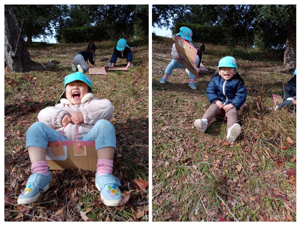 斜面登り 明石 保育園 おおぞら保育園 202512-5