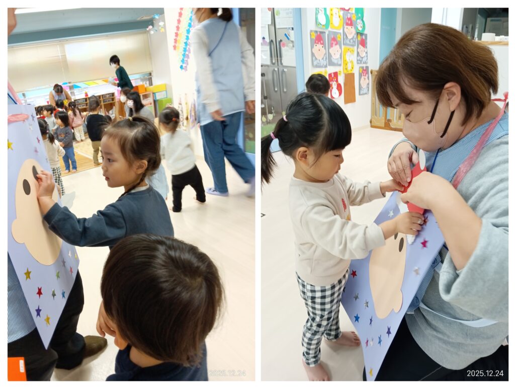 保育園のクリスマス会　明石　保育園　おおぞら保育園　202512-1