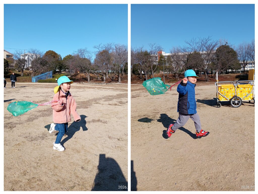 保育園で餅つき大会　明石　保育園　おおぞら保育園　202601-5
