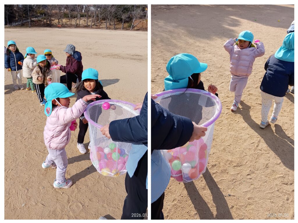 保育園冬の外あそび　明石　おおぞら保育園　202602-1