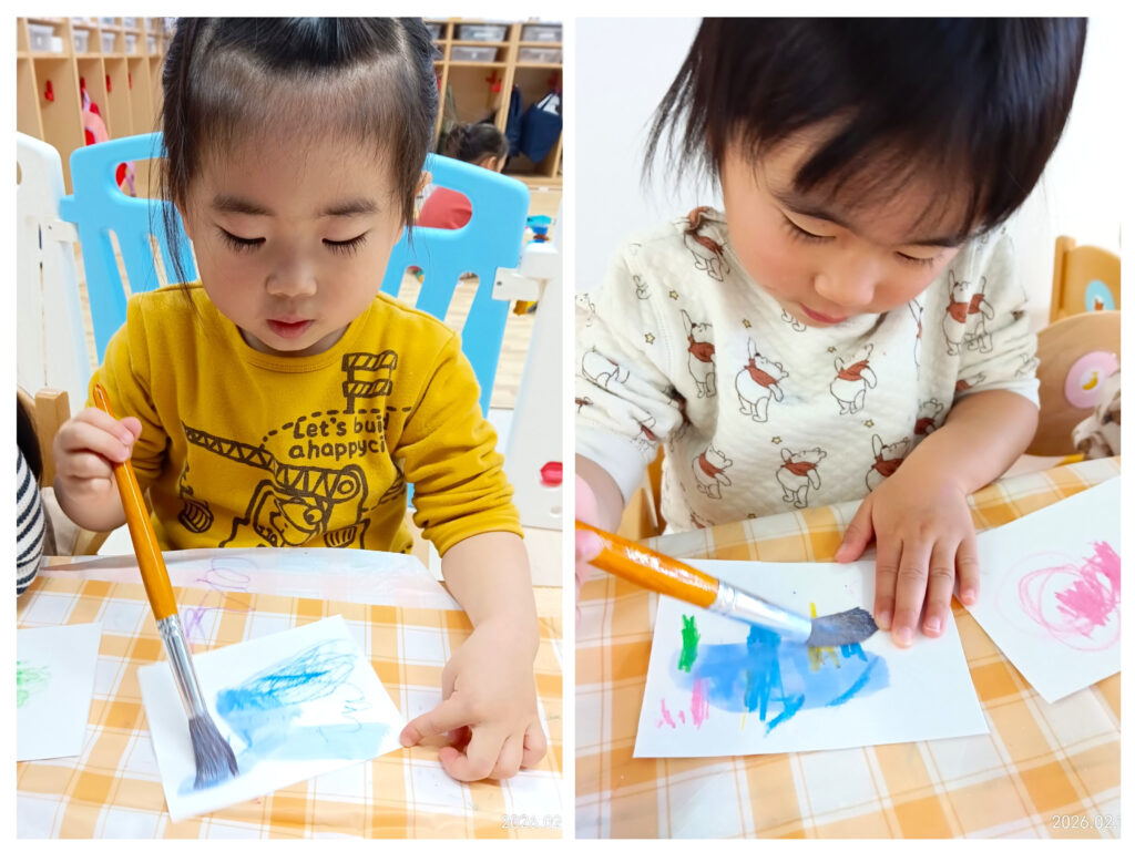 保育園ひな祭りの製作　明石　おおぞら保育園　202603-4