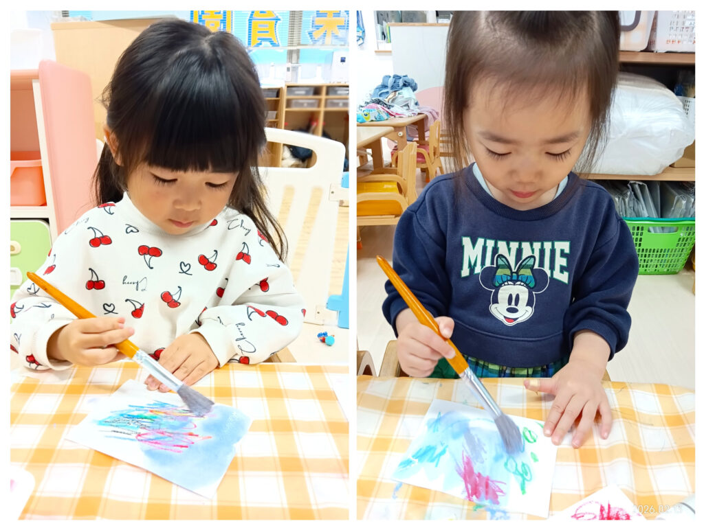 保育園ひな祭りの製作　明石　おおぞら保育園　202603-3