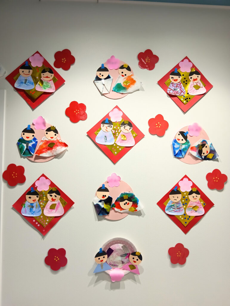 保育園ひな祭りの製作　明石　おおぞら保育園　202603-5
