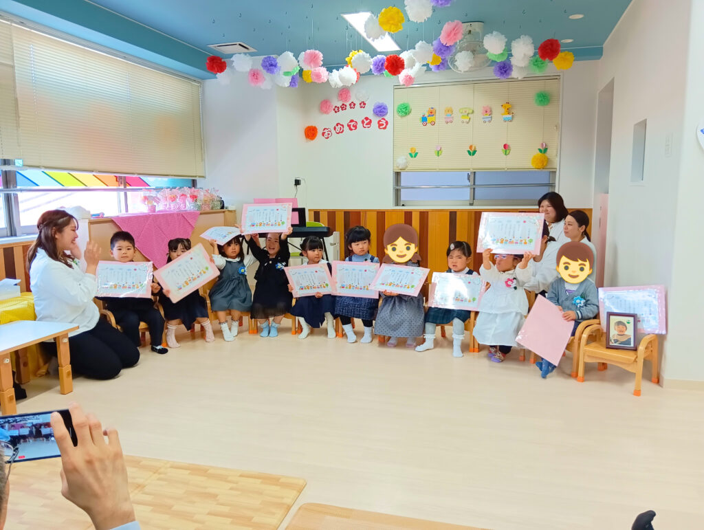 保育園の卒園式 明石 おおぞら保育園 202604-1