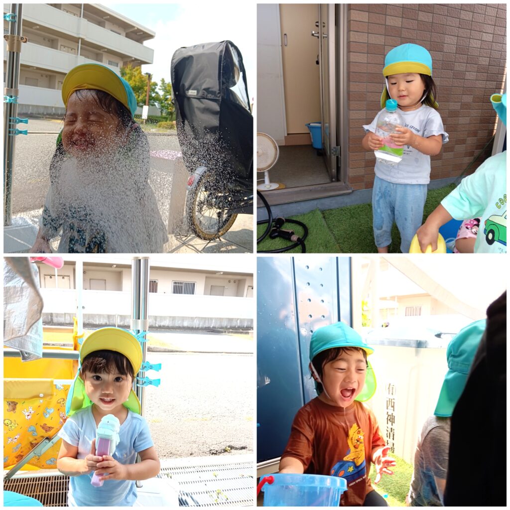 年齢別水遊び 明石 保育園 おおぞら保育園 202608-1