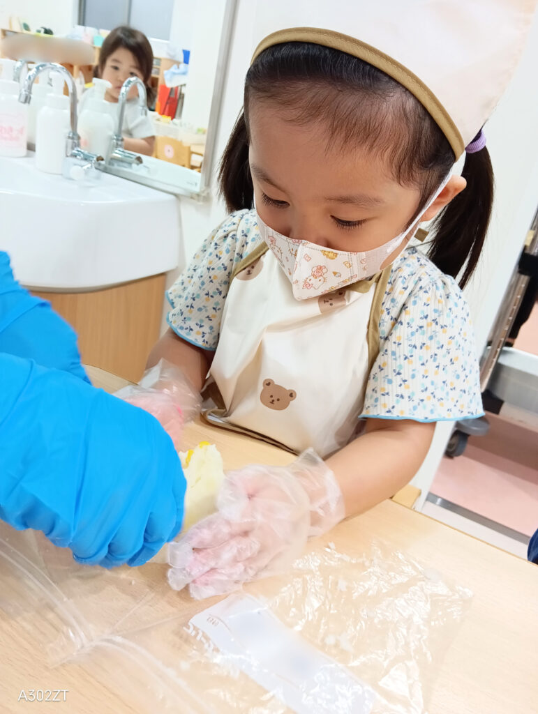 保育園の食育　食への興味　明石　おおぞら保育園　魚住　202610-4