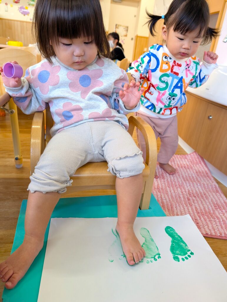 くじら保育園　淀川園　クリスマス製作　202412-1