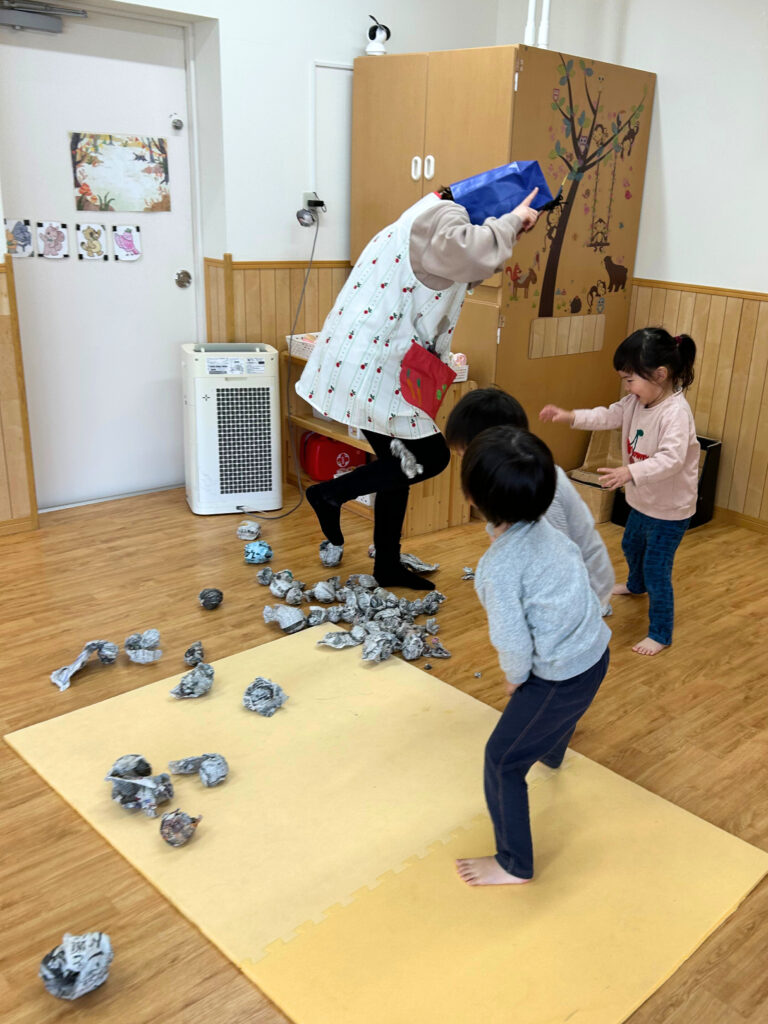 くじら保育園　淀川園　節分　202502-2