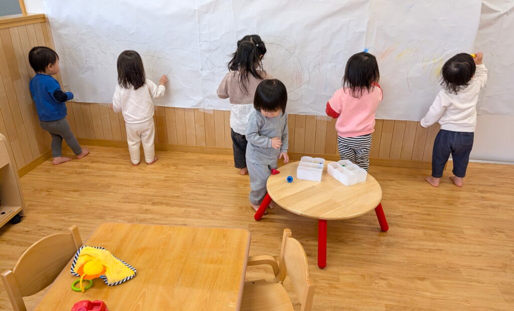 くじら保育園　淀川園　室内遊び　202502-2