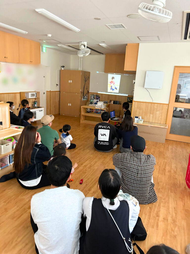 くじら保育園 淀川 淀川区役所 クラス懇談会 懇談会 保護者会 集団遊び 202505-02