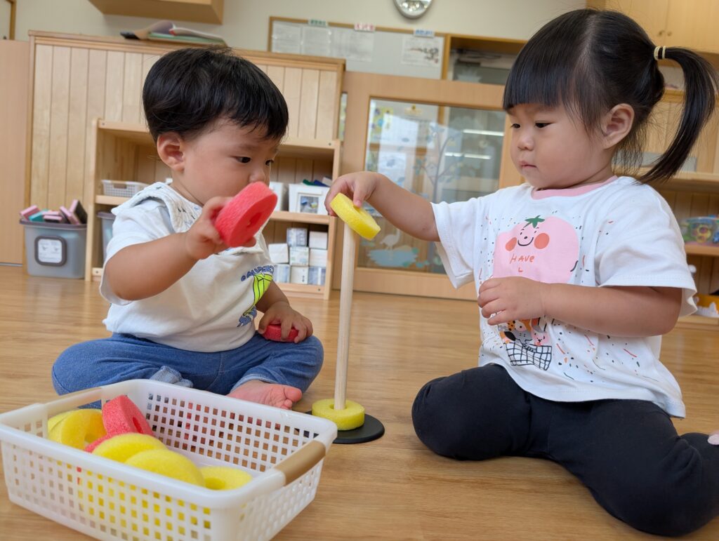 異年齢 室内遊び 実践例 小規模保育園 淀川区 淀川区役所 くじら保育園 202506-3