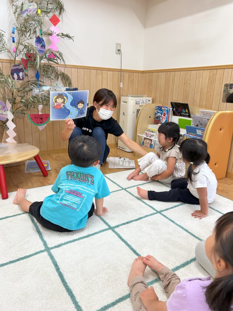 七夕の集い たなばた たなばたさま 星探し くじら保育園 淀川 202507-2