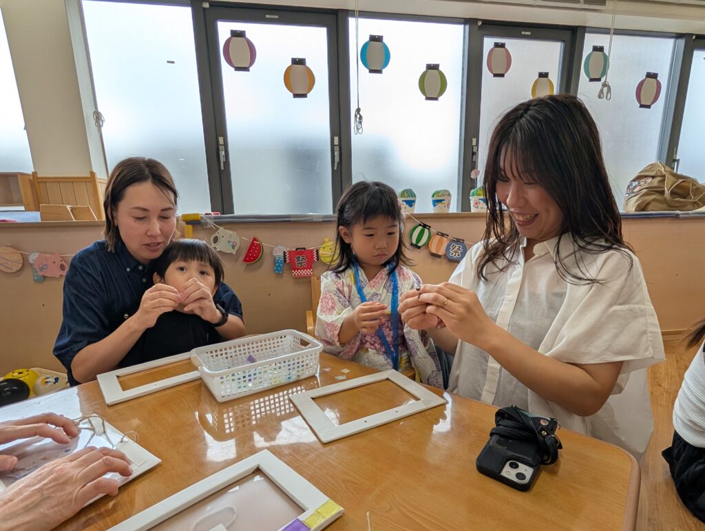 夏祭り なつまつり 大阪 保育園 淀川 くじら保育園 202508-5