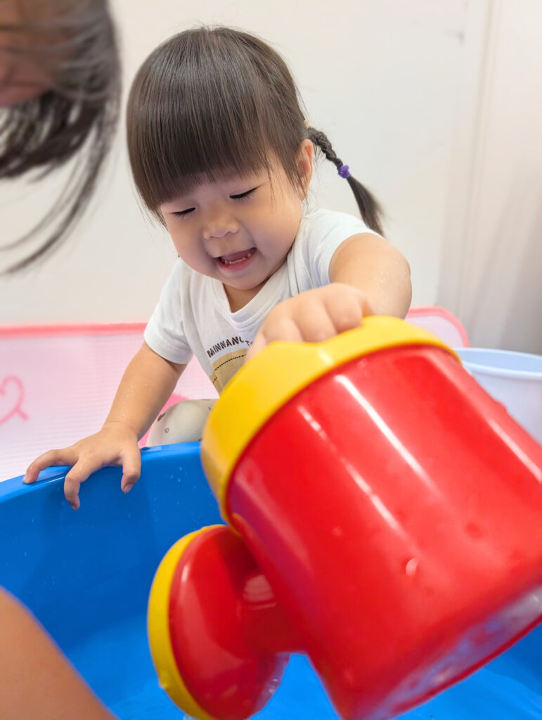 小規模園　水遊び　異年齢　水　くじら保育園　淀川　202508-4