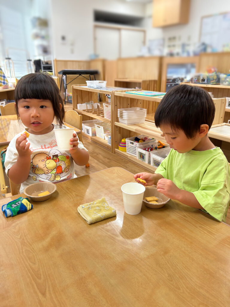 防災の日　避難訓練　非常食　くじら保育園　淀川園　大阪　保育園　202509-3