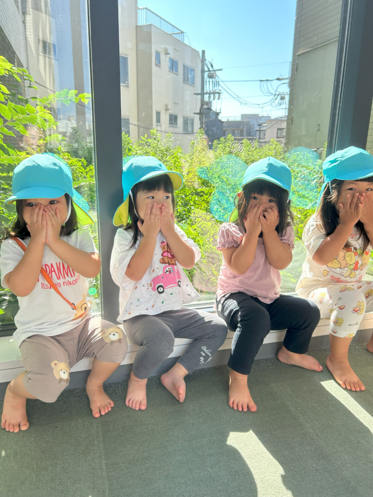 防災の日　避難訓練　非常食　くじら保育園　淀川園　大阪　保育園　202509-1