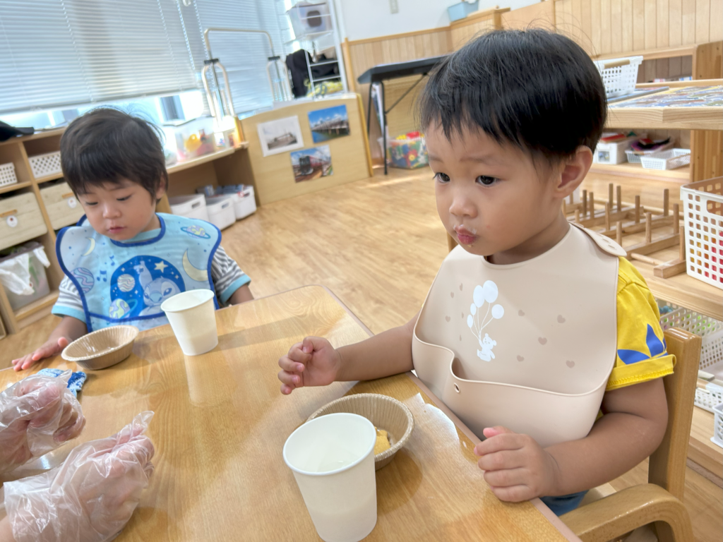 防災の日　避難訓練　非常食　くじら保育園　淀川園　大阪　保育園　202509-4