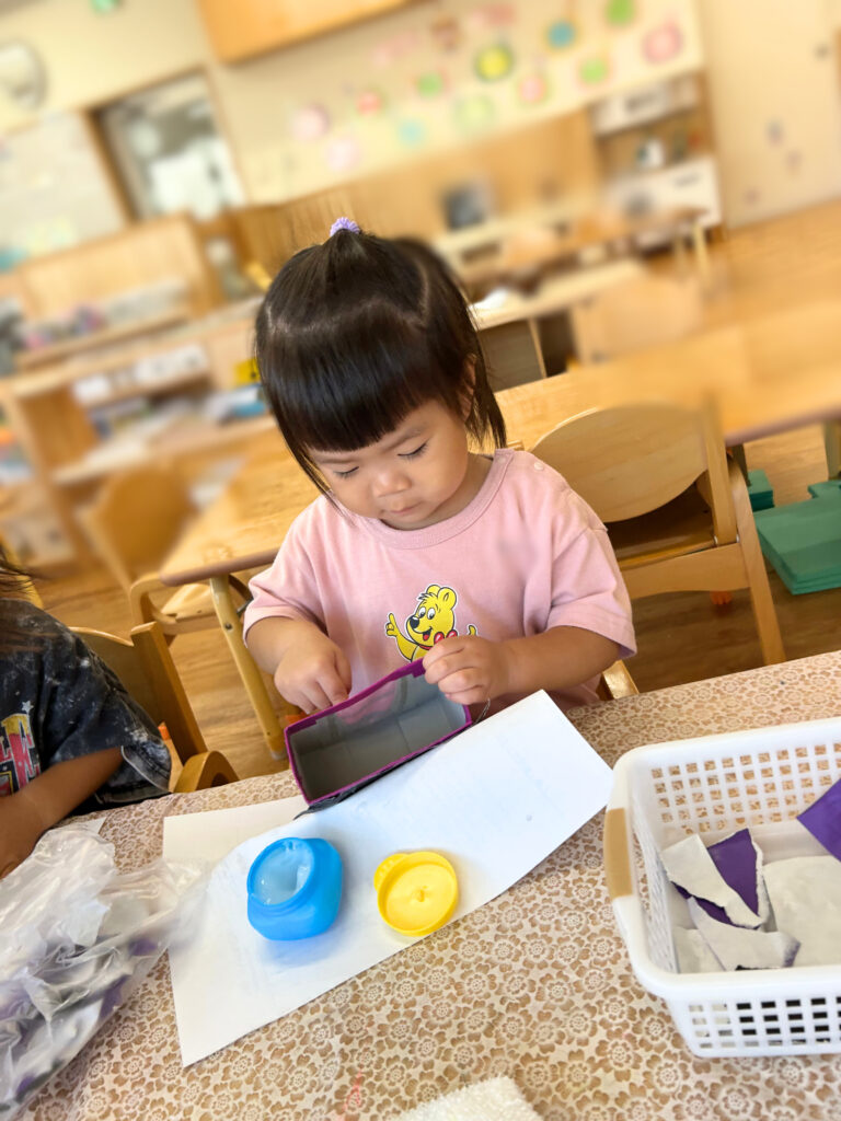 大阪 保育園 くじら保育園 秋の製作 202510-5