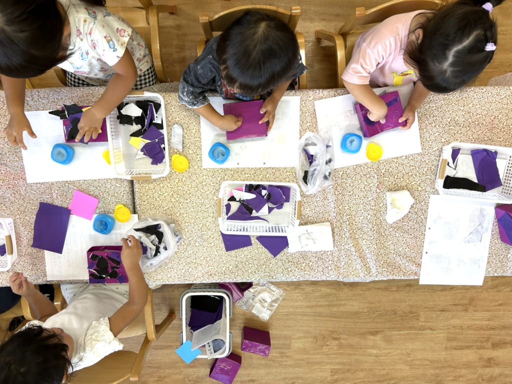 大阪 保育園 くじら保育園 秋の製作 202510-4