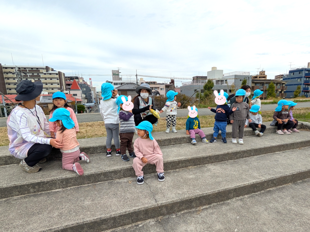 大阪　一斉避難訓練　保育園　くじら保育園　202511-2