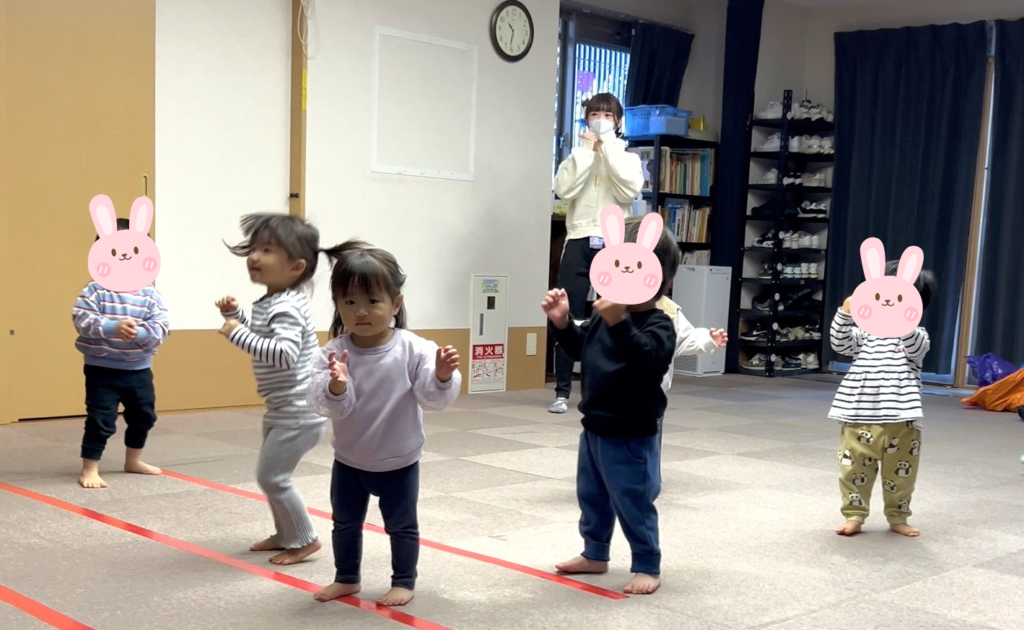 保育園の運動あそび 大阪 保育園 くじら保育園 202512-3