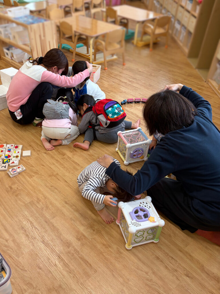 保育園で地震避難訓練 大阪 保育園 くじら保育園 202601-1