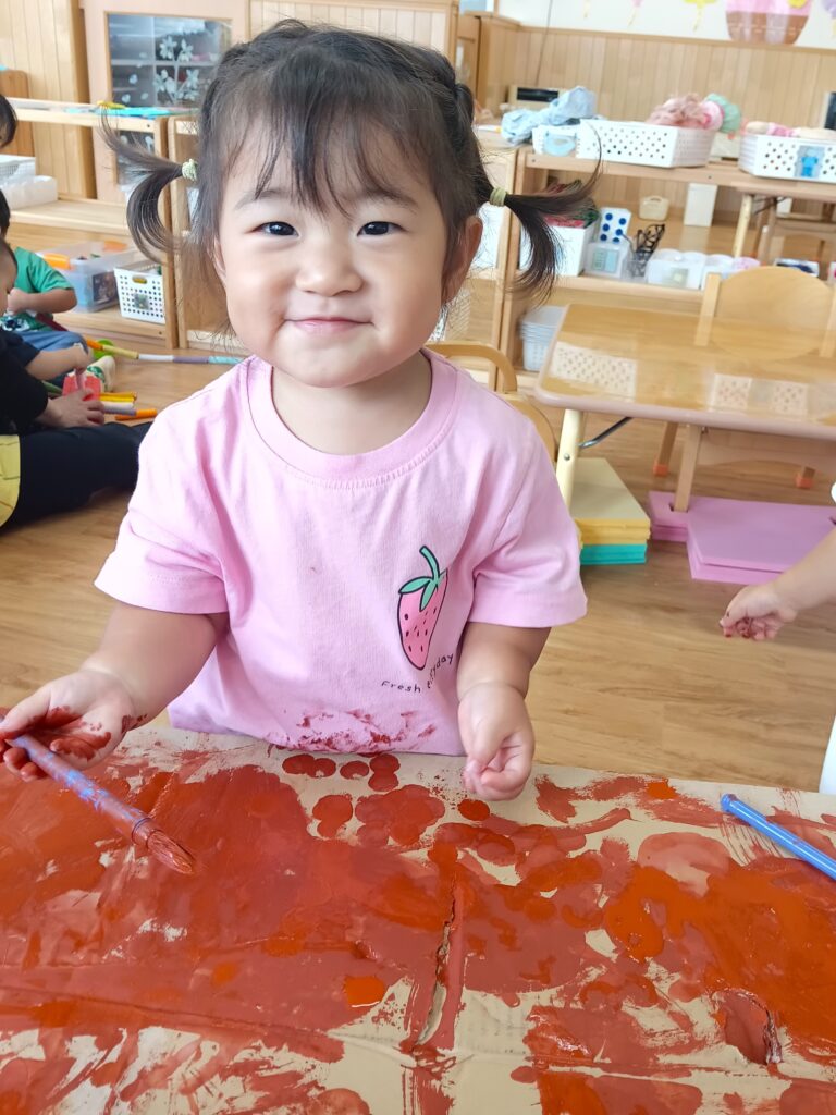 乳児期の表現遊び 大阪 保育園 くじら保育園 202608-1
