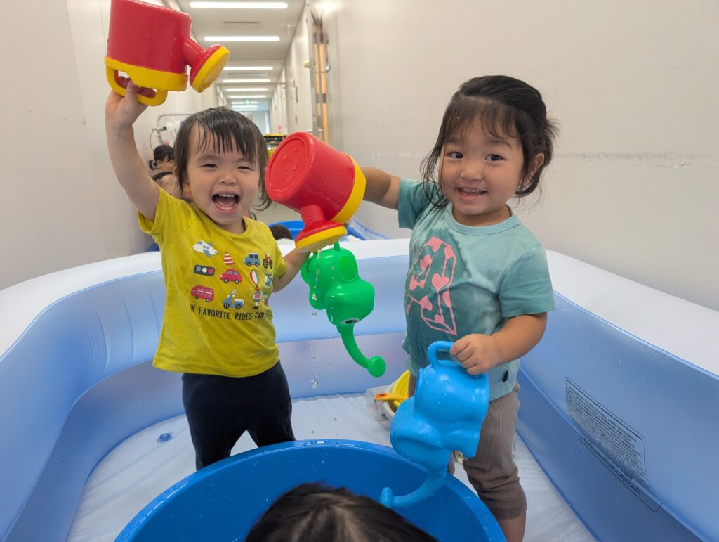 保育園　水遊び　五感　大阪　くじら保育園　202608-4