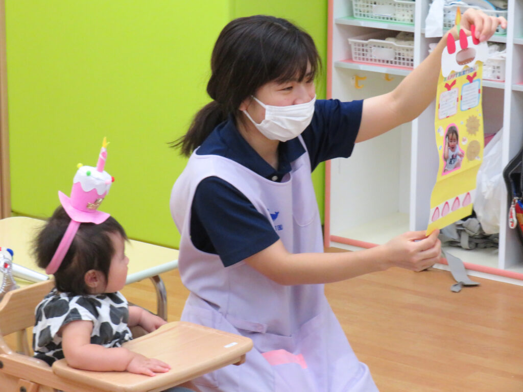 くじら保育園　淀屋橋園　お誕生日2024-2