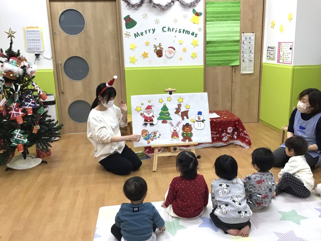 くじら保育園　淀屋橋園　クリスマス　202412-11