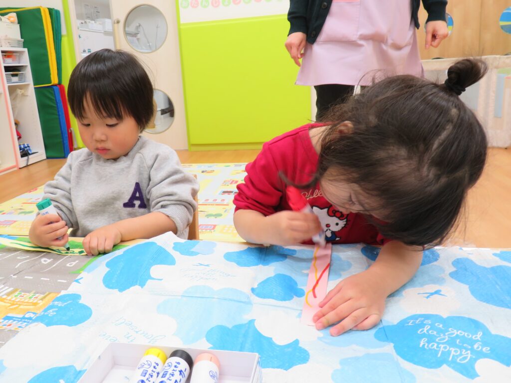 くじら保育園　淀屋橋園　お正月遊び　202501-2