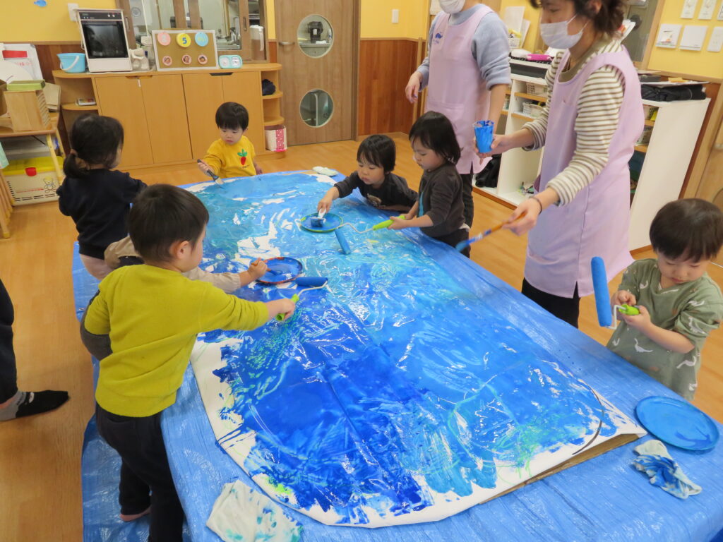 くじら保育園　淀屋橋園　発表会練習　202502-4